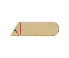 BG0700 Small Universal Saya Blade Guard Wood