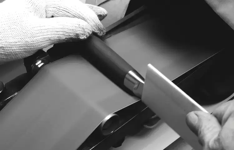 Click to learn more about Shun's handcrafting process.