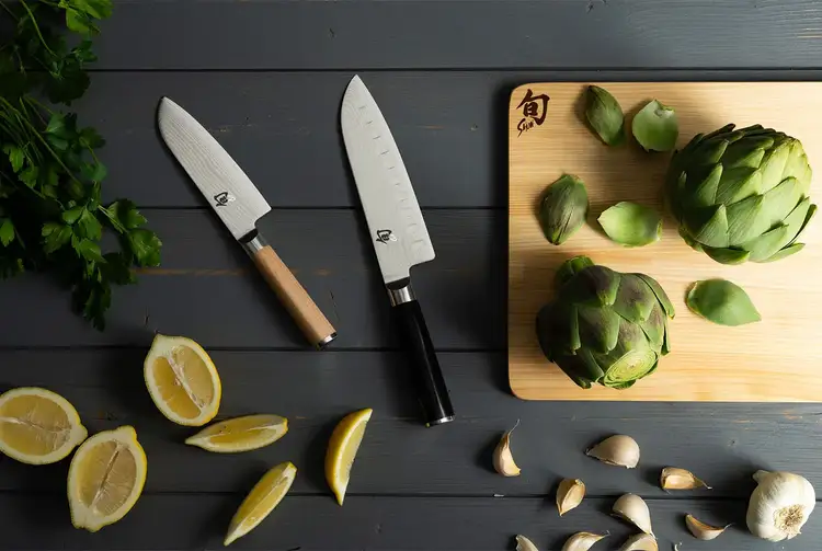 Click to shop the Classic 7" Hollow Ground Santoku